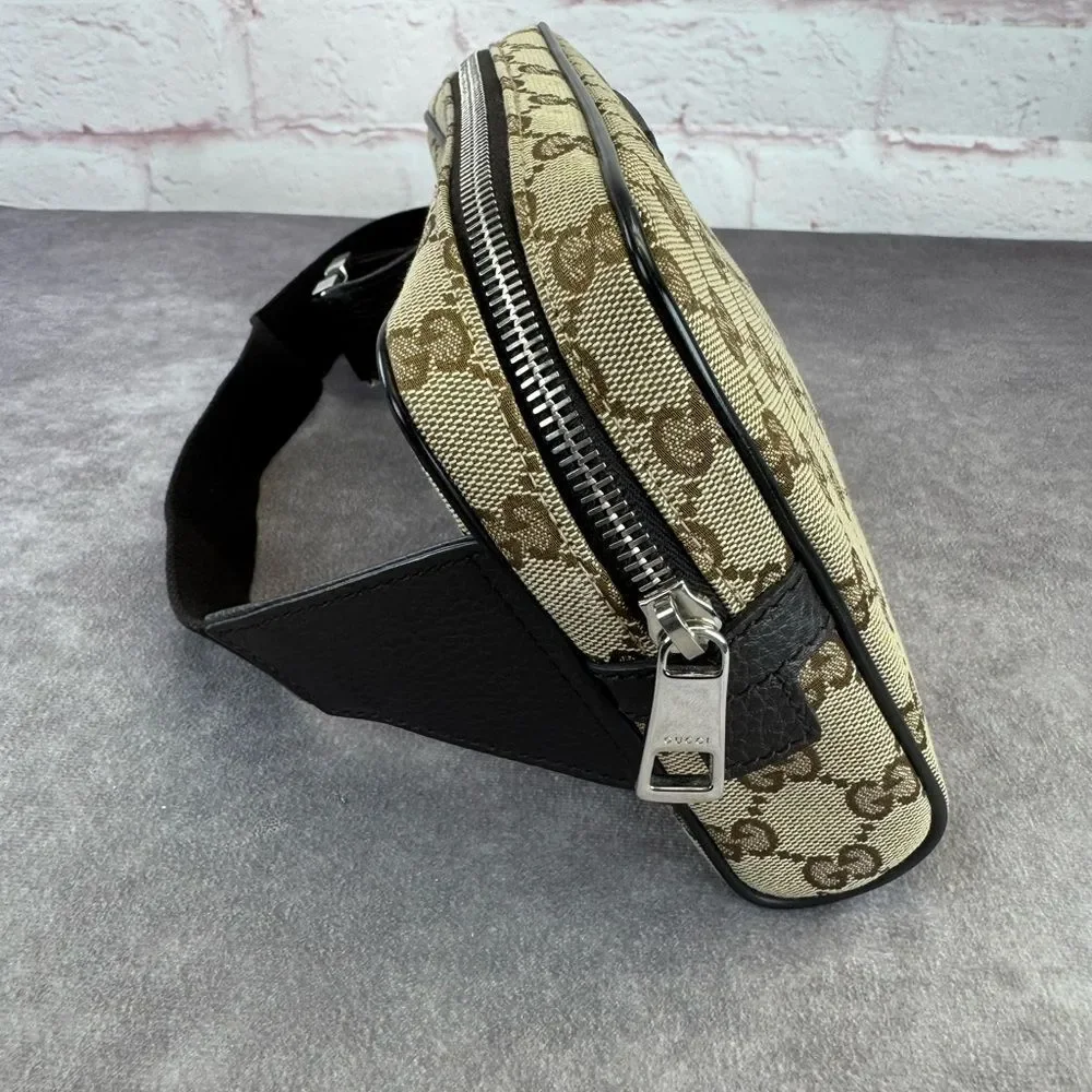 Gucci Beige/Brown GG Supreme Canvas Waist Bag